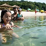 O Tietê que deu certo: prainha no interior de SP surpreende com águas limpas e peixes visíveis