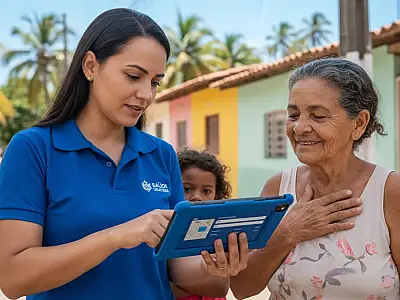 Ubatuba usa tablets para agilizar atendimentos na saúde pública
