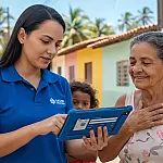 Ubatuba usa tablets para agilizar atendimentos na saúde pública