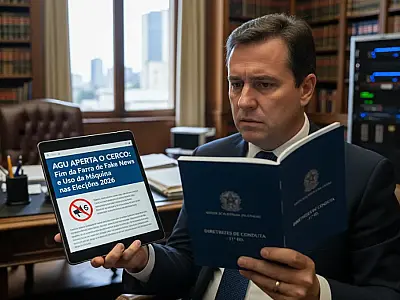 Cartilha da AGU detalha punições para agentes públicos que compartilharem desinformação ou usarem a máquina pública em 2026.
