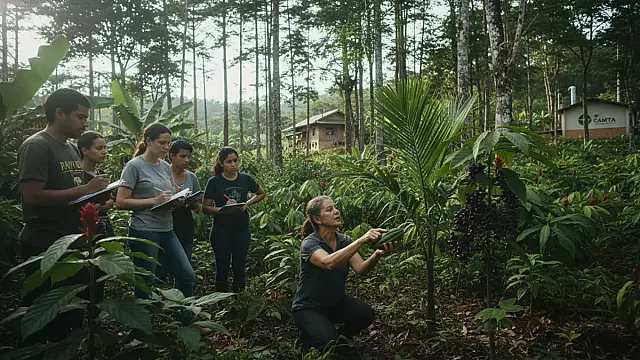 Plantações diversificadas em Tomé-Açu mostram o sucesso do sistema agroflorestal que recuperou a economia local.