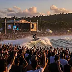 Itamambuca vira capital do surfe: WSL em Ubatuba une elite do esporte e shows gratuitos