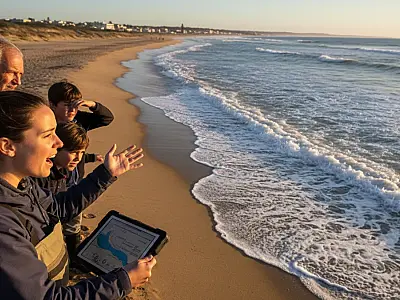 O fenômeno da refração alinha as ondas paralelamente à costa conforme a profundidade diminui.