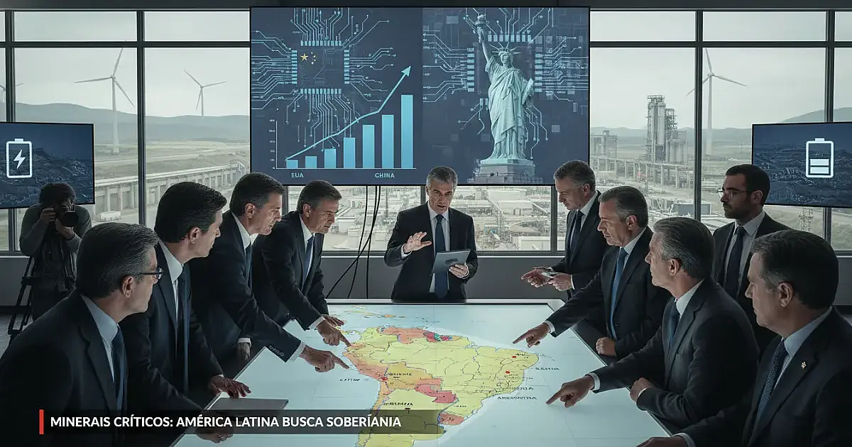 Minerais críticos: América Latina busca soberania para liderar transição energética