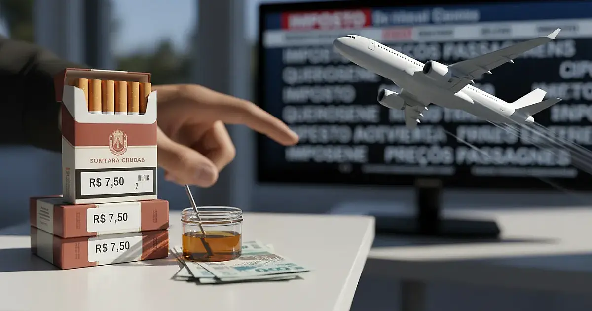 Cigarro mais caro: Governo sobe imposto para frear alta das passagens e combustíveis
