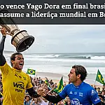 Miguel Pupo vence Yago Dora em final brasileira histórica e assume a liderança mundial em Bells Beach