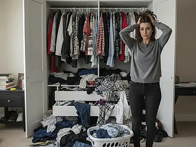 A desordem no armário pode sinalizar sobrecarga emocional e elevar os níveis de cortisol no organismo.