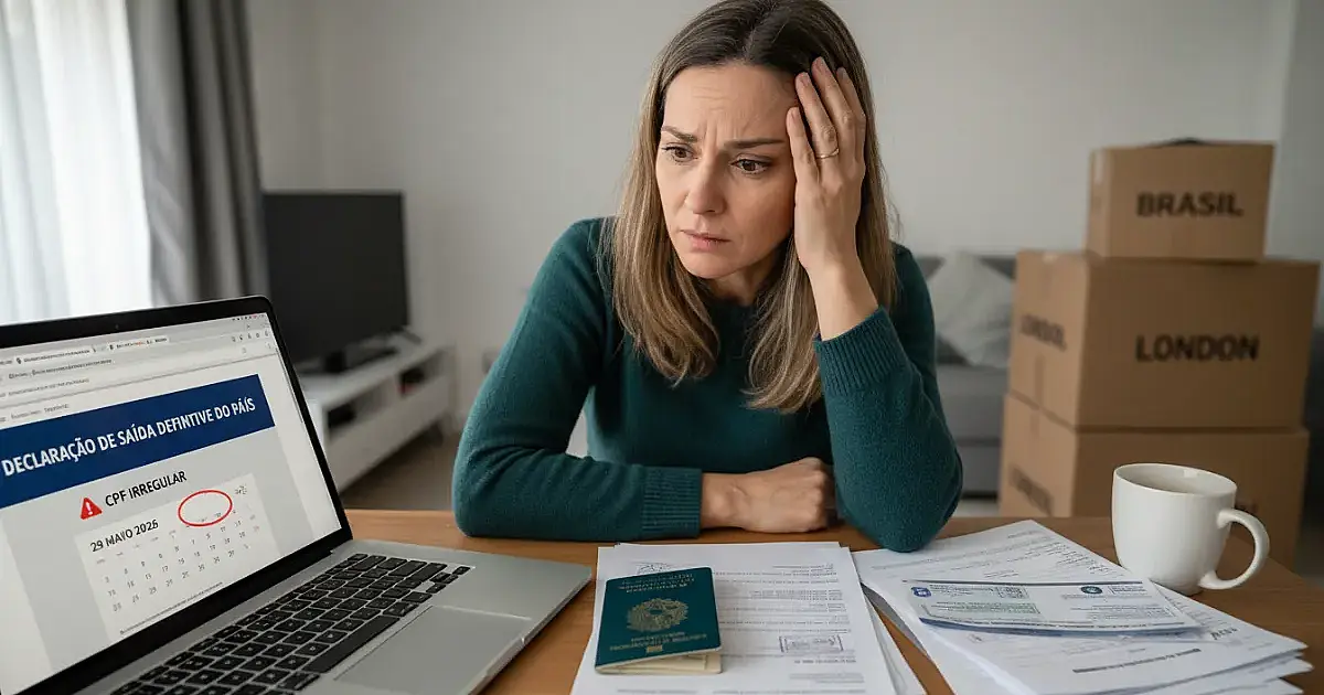 Imposto de Renda 2026: Brasileiros no exterior devem declarar saída definitiva para evitar bloqueio no CPF