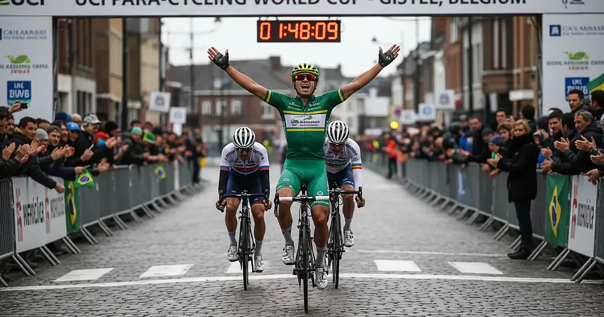 Lauro Chaman domina prova na Bélgica e conquista o ouro na Copa do Mundo de Paraciclismo