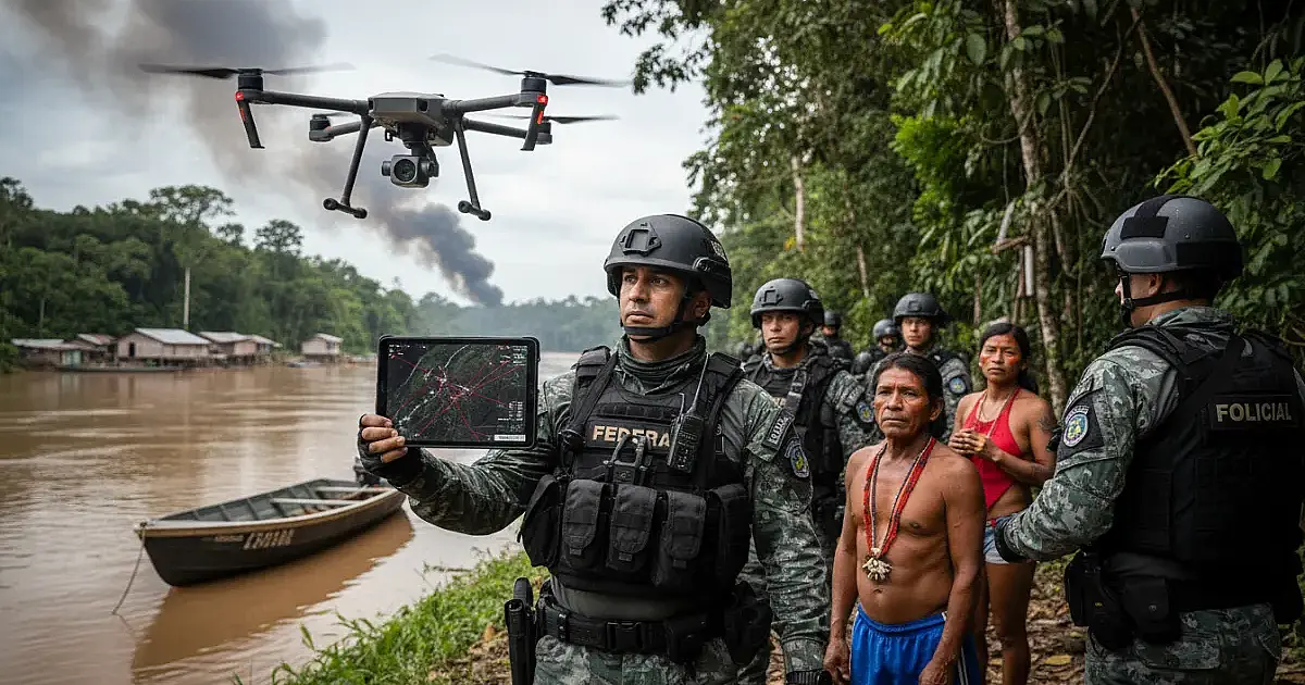 Amazônia Soberana: Governo Federal lança ofensiva contra o crime organizado nas fronteiras