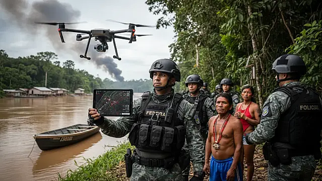O programa Amazônia Soberana foca na integração das polícias e tecnologia para proteger as fronteiras brasileiras.
