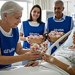 Correntes de afeto: o trabalho silencioso que leva corações e esperança aos hospitais de Itanhaém