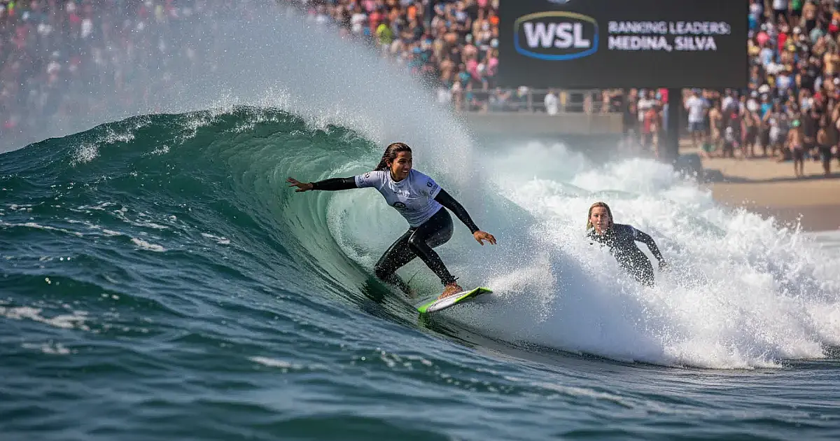 Domínio brasileiro no surfe: Gabriel Medina e Luana Silva lideram ranking mundial após etapa da WSL