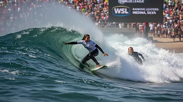 Gabriel Medina e Luana Silva lideram o pelotão brasileiro na elite do surfe mundial após resultados sólidos na terceira etapa da WSL.