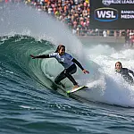 Domínio brasileiro no surfe: Gabriel Medina e Luana Silva lideram ranking mundial após etapa da WSL
