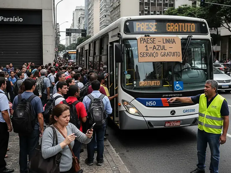 Greve no Metrô de SP: saiba como identificar e usar os ônibus gratuitos da Operação PAESE