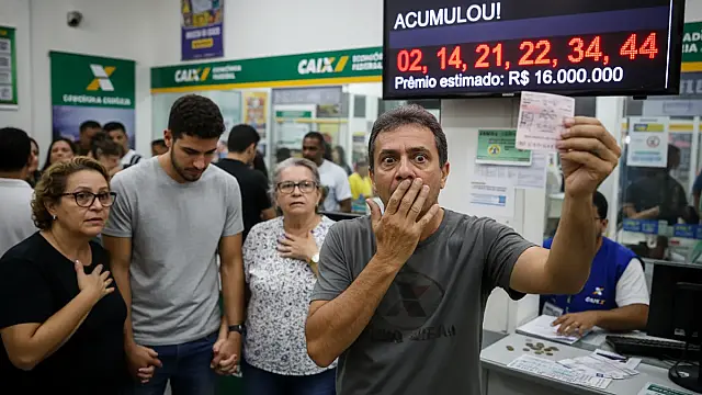 Sorteio da Mega-Sena realizado no Espaço da Sorte em São Paulo acumulou prêmio milionário.