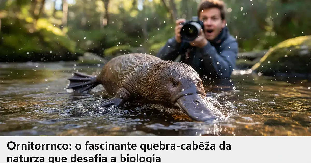 Ornitorrinco: o fascinante quebra-cabeça da natureza que desafia a biologia