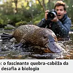 Ornitorrinco: o fascinante quebra-cabeça da natureza que desafia a biologia