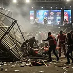 Camarote desaba durante show de Ferrugem em Itabira e deixa feridos