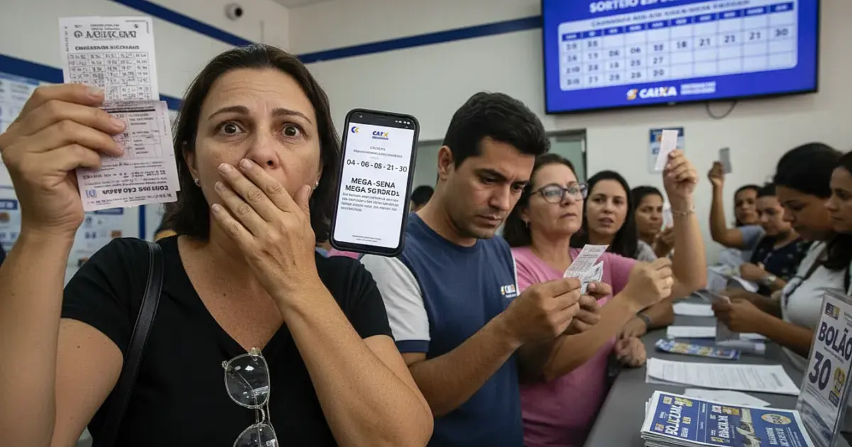 Mega-Sena acumula e sorteio especial de 30 anos altera calendário; veja as dezenas