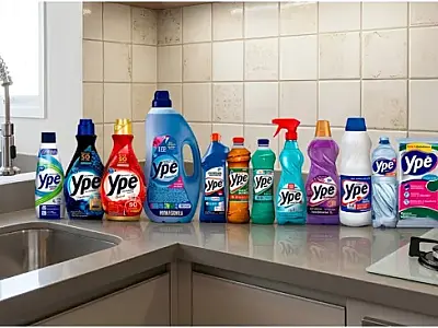 Consumidores devem checar o lote no rótulo dos detergentes Ypê para verificar contaminação.