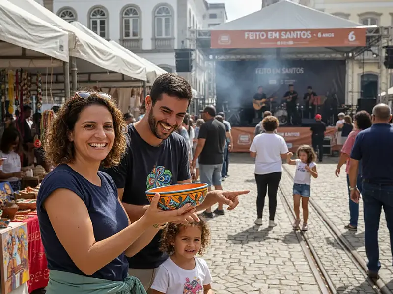 Feito em Santos celebra 6 anos com megaevento gratuito no Valongo; veja a programação completa