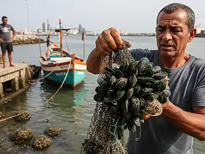 Invasão silenciosa: mexilhão-verde asiático avança pelo litoral de SP e ameaça economia e meio ambiente