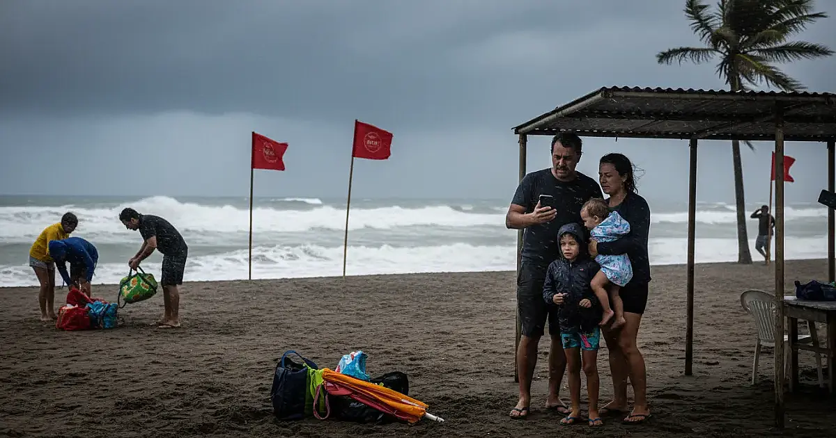 Alerta no Litoral de SP: Saiba o horário da chegada da massa polar e da chuva no fim de semana