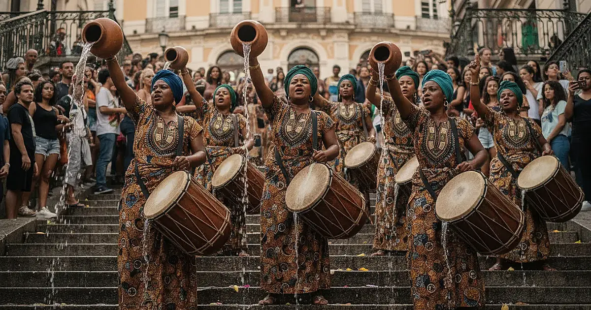 Lavagem da Escadaria do Bixiga: O grito das mulheres negras que desafia a história oficial de São Paulo