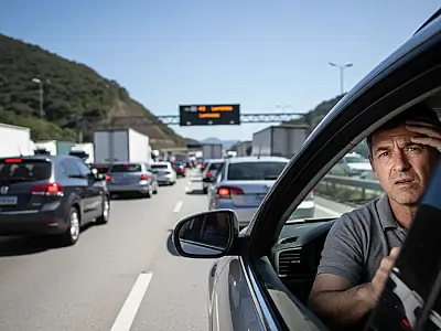 Trânsito carregado no Sistema Anchieta-Imigrantes exige paciência dos motoristas na manhã desta terça-feira.