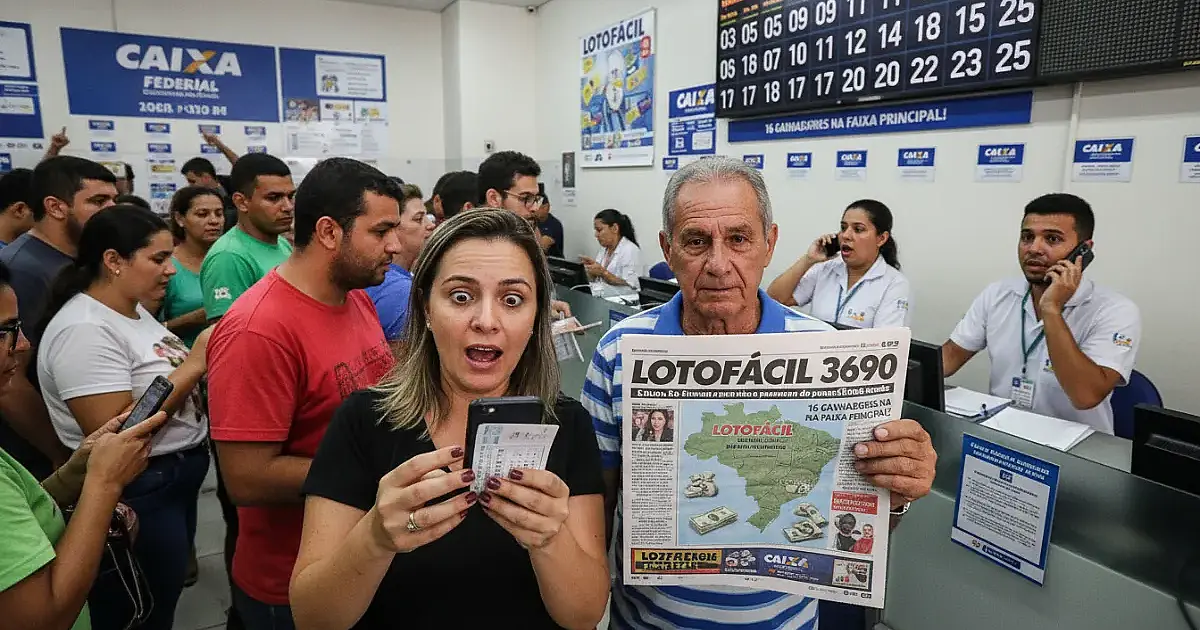 Lotofácil 3690: Sorteio raro pulveriza prêmio milionário entre 16 ganhadores em todo o Brasil