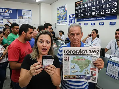 Lotofácil 3690: Sorteio raro pulveriza prêmio milionário entre 16 ganhadores em todo o Brasil