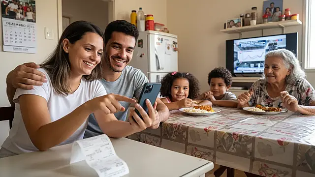 Trabalho formal e reajustes salariais foram os principais motores para o aumento da renda das famílias brasileiras em 2025.