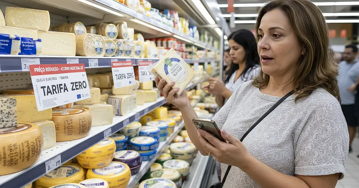 Acordo Mercosul-UE: Queijos europeus ficam mais baratos com redução de tarifas
