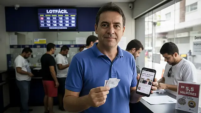 Casas lotéricas de Santos registram aumento no movimento após prêmio acumulado da Lotofácil.