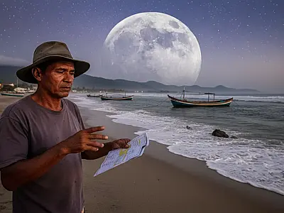 A Lua passa por um ciclo completo de aproximadamente 29,5 dias, mudando sua face iluminada vista da Terra.