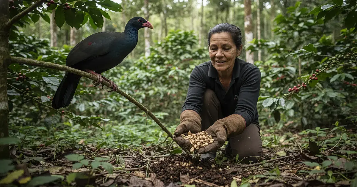 Café do Jacu: como uma ave que era praga criou um dos grãos mais caros do mundo no Brasil