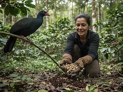 O Jacu seleciona apenas os melhores frutos, resultando em um café de sabor único e alta valorização comercial.