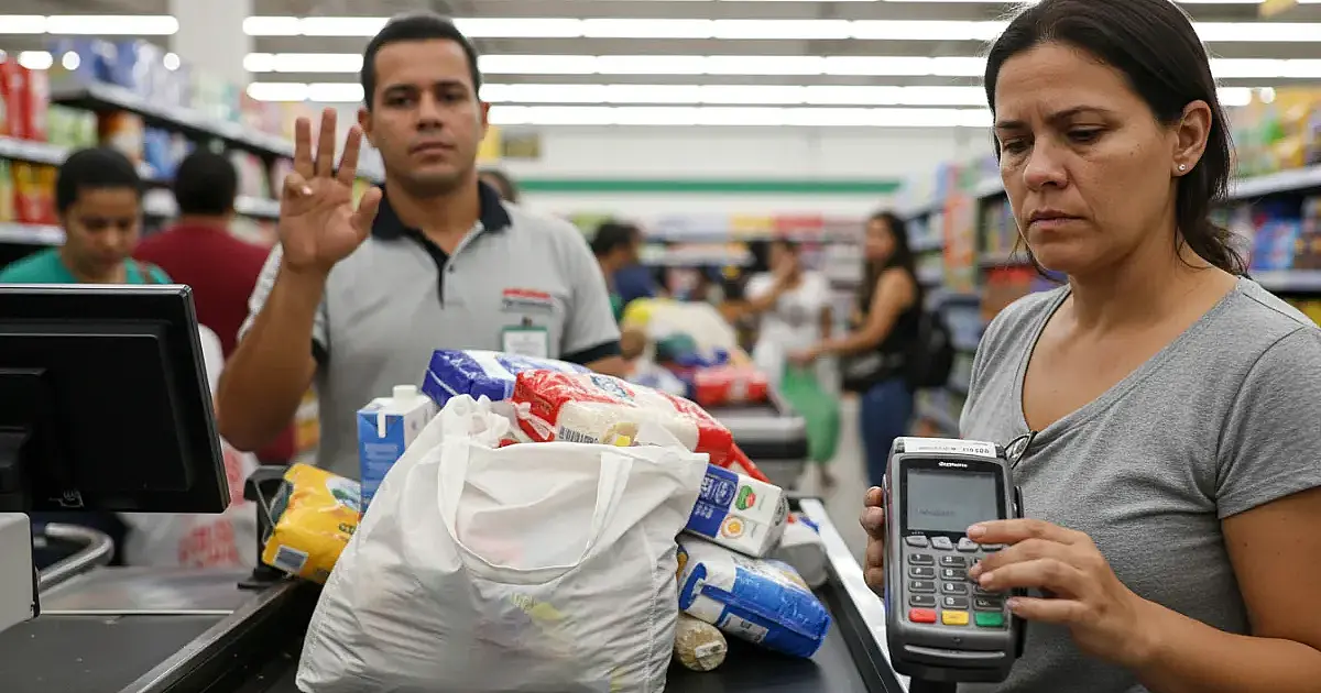 A cilada do parcelamento no supermercado: por que seu cartão de crédito virou um perigo real