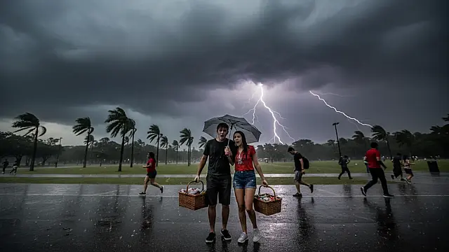 Céu encoberto e chuva em São Paulo: estado entra em alerta para mudança brusca no clima. Foto: Reprodução/Portal