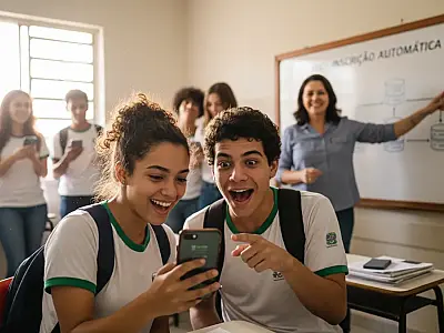 Mudança no Enem visa integrar estudantes da rede pública automaticamente ao sistema de exames nacionais.