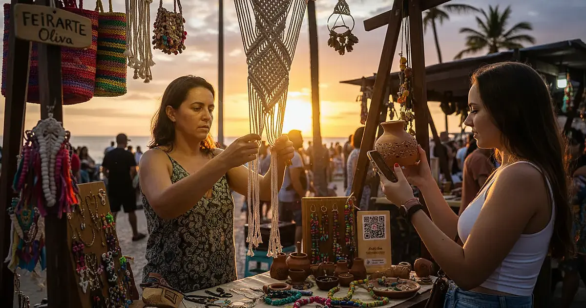 O "mundo mágico" da Feirarte: como artesãs transformam memórias e hobbies em negócios de sucesso