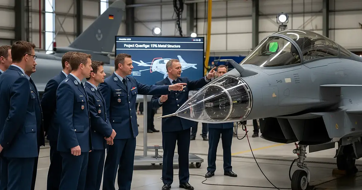 O novo guardião dos céus europeus: Airbus entrega o primeiro Eurofighter de tecnologia furtiva à Alemanha