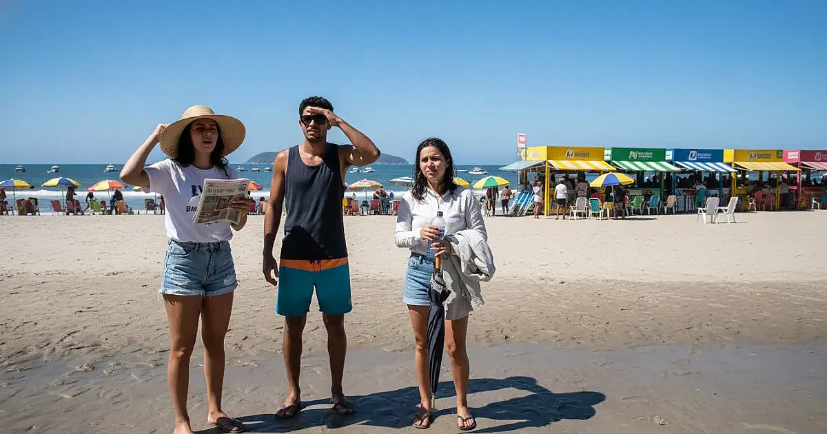 Calor extremo volta ao litoral de SP: confira quando as temperaturas sobem de novo