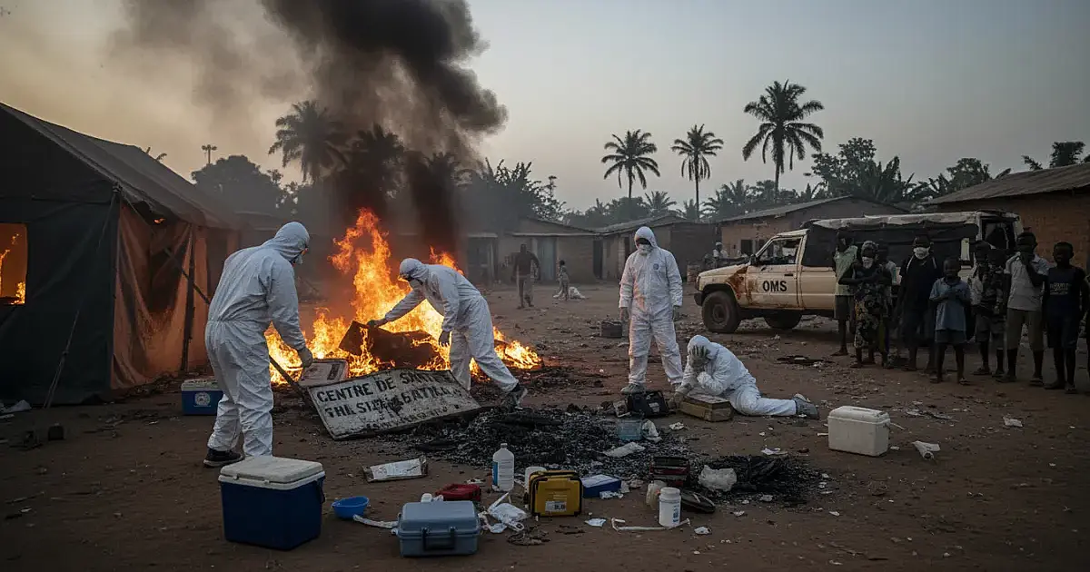 Ebola: OMS eleva risco para 'muito alto' após avanço rápido e ataques na República Democrática do Congo