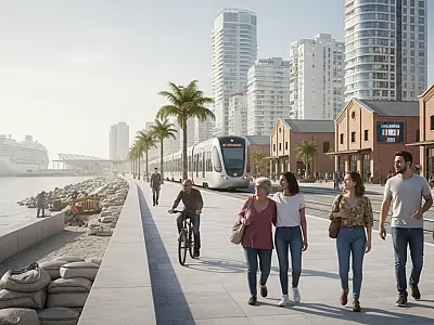 A nova orla de Santos e a revitalização do Centro mudaram a cara da cidade entre os dois ciclos de Copa do Mundo.