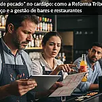 O 'imposto do pecado' no cardápio: como a Reforma Tributária vai mudar o preço e a gestão de bares e restaurantes