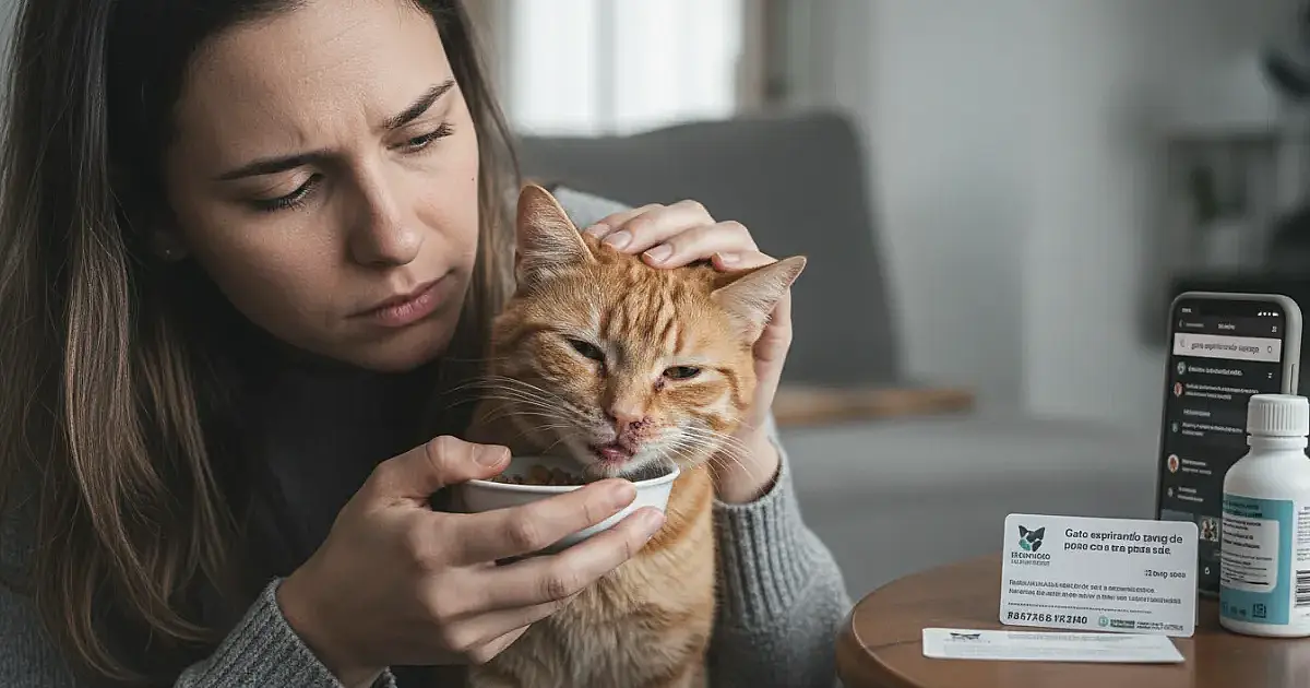 Complexo Respiratório Felino: Por que um simples espirro do seu gato pode ser um alerta grave