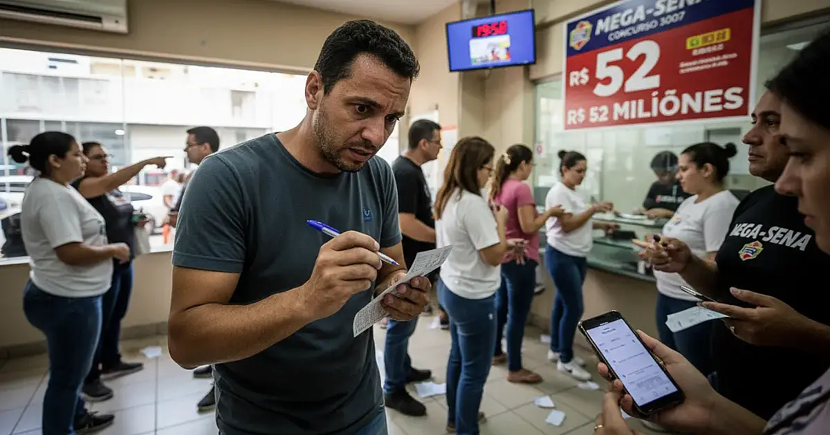 Mega-Sena sorteia R$ 52 milhões nesta terça: saiba como apostar e o que muda no sorteio